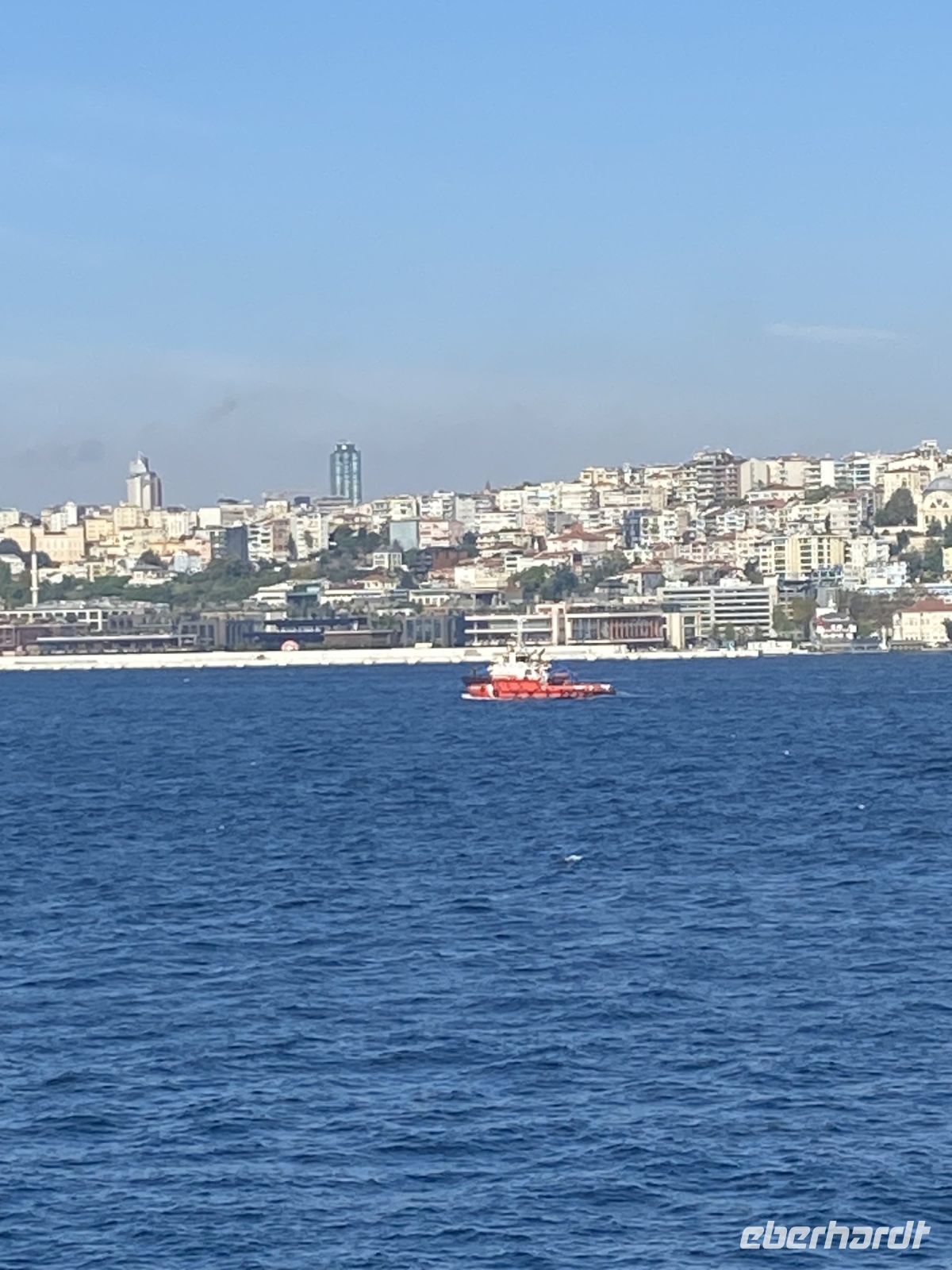 Fahrt zum Leanderturm