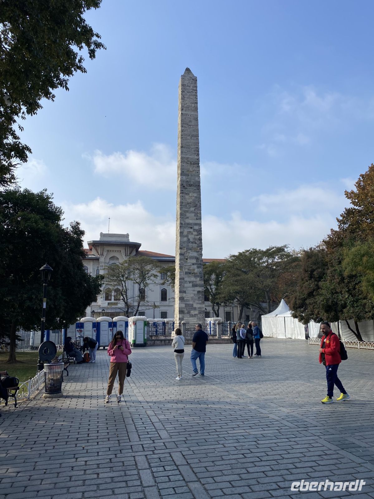 Gemauerter Obelisk