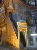Freitagstreppe in der Hagia Sophia
