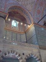 Wandmosaiken in der Blauen Moschee