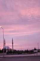 Abendhimmel über Nevsehir