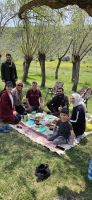 türkische Familie beim Picknick im Ihlaratal