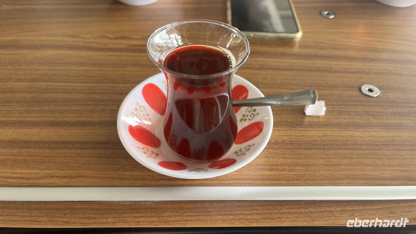 Türkischer Tee an Bord