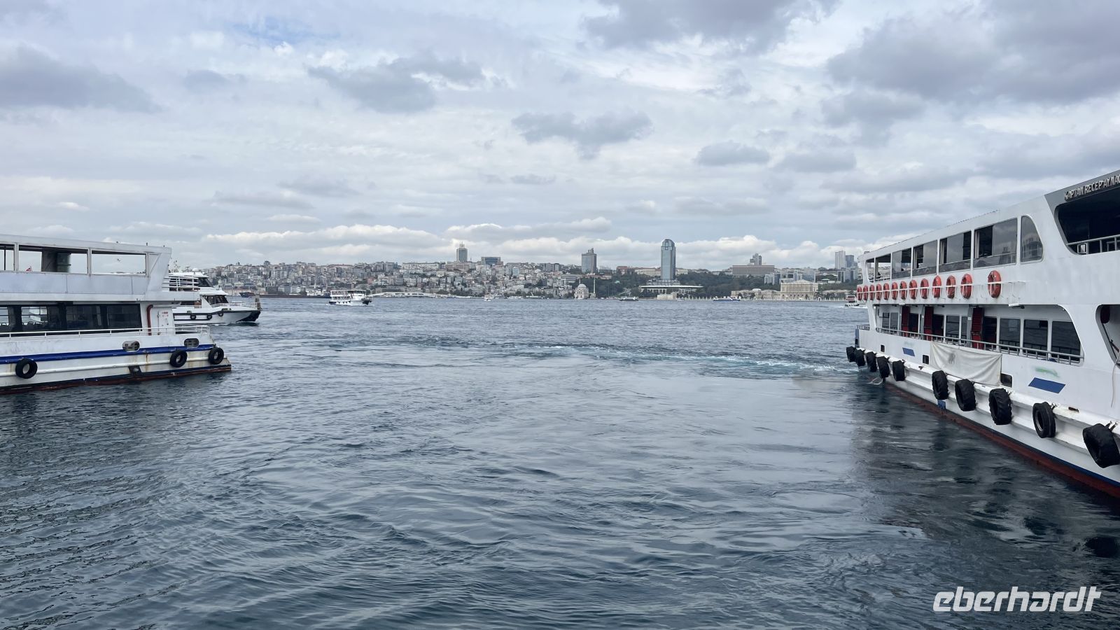 Blick auf das europäische Ufer