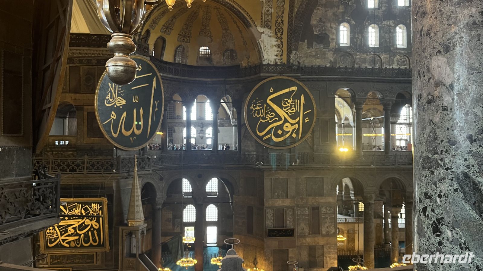 das Innere der Hagia Sophia