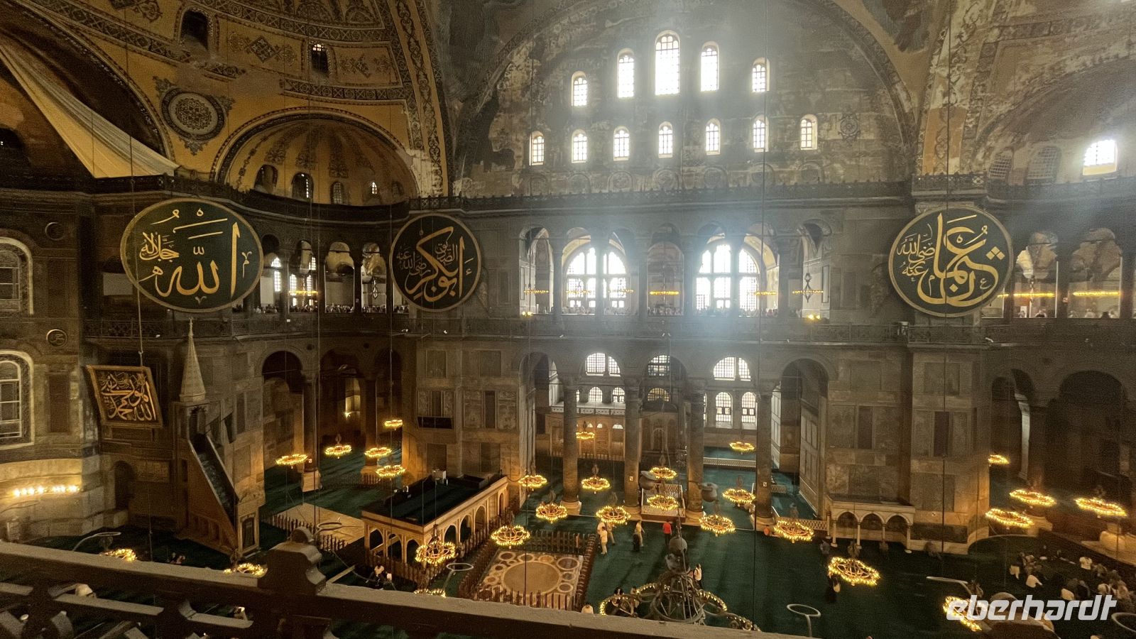 das Innere der Hagia Sophia