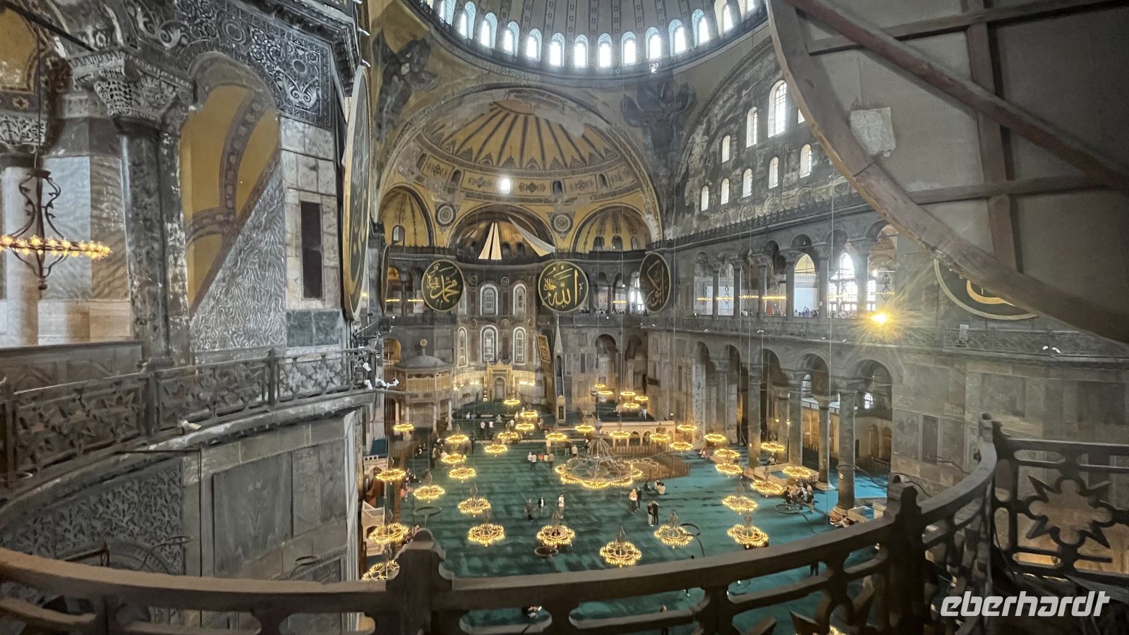 das Innere der Hagia Sophia