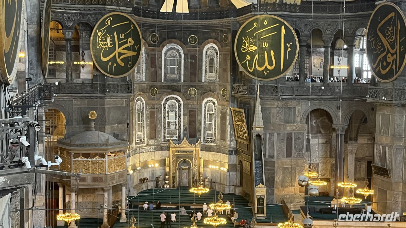 das Innere der Hagia Sophia