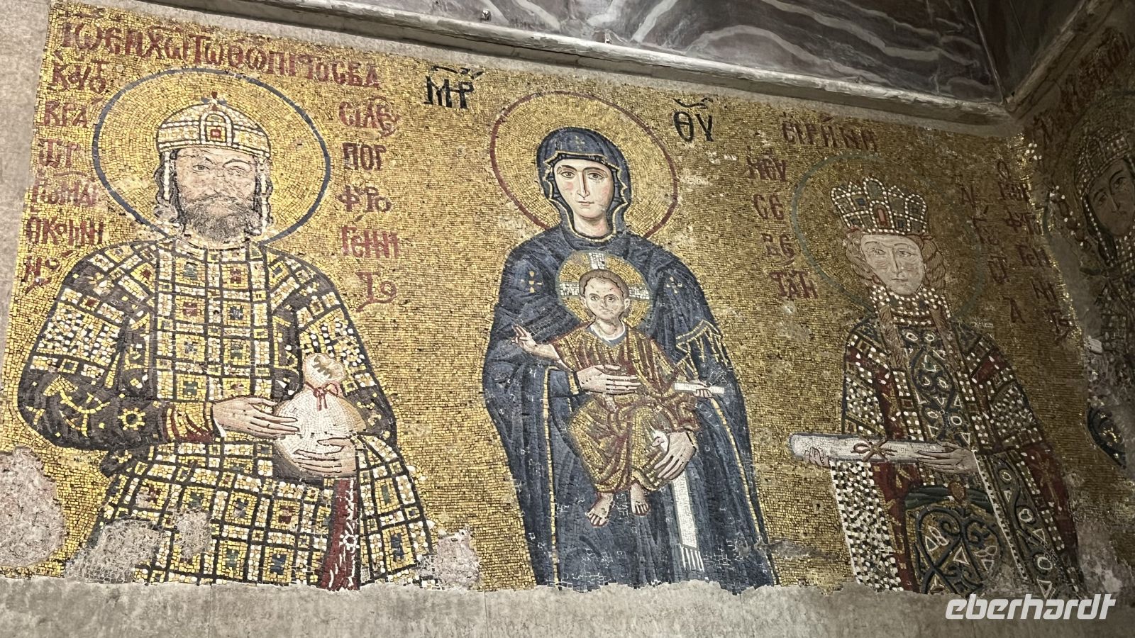 Mosaike in der Hagia Sophia