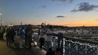 Angler auf der Galata-Brücke