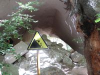 Kappadokien, Zemi-Tal, hier besser nicht stehenbleiben.