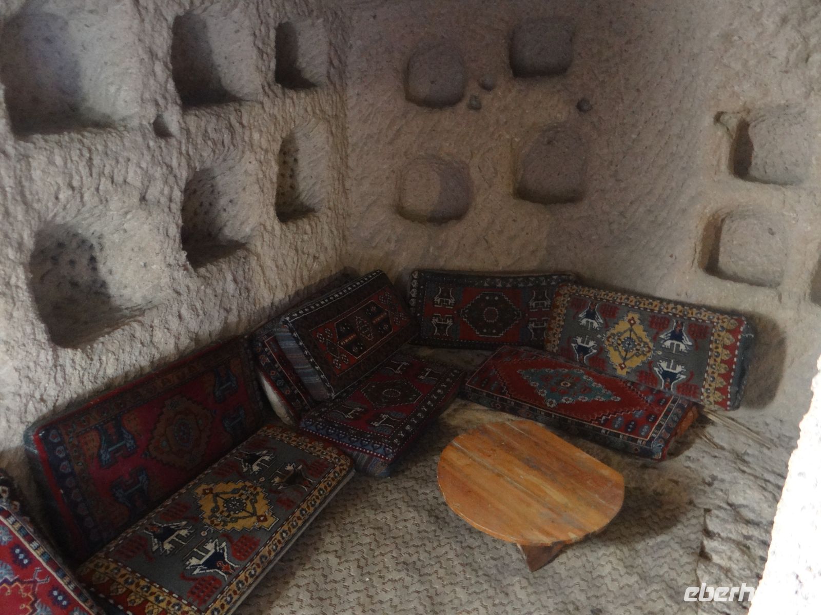 Kappadokien, Uçhisar, das Café „Cave Man“