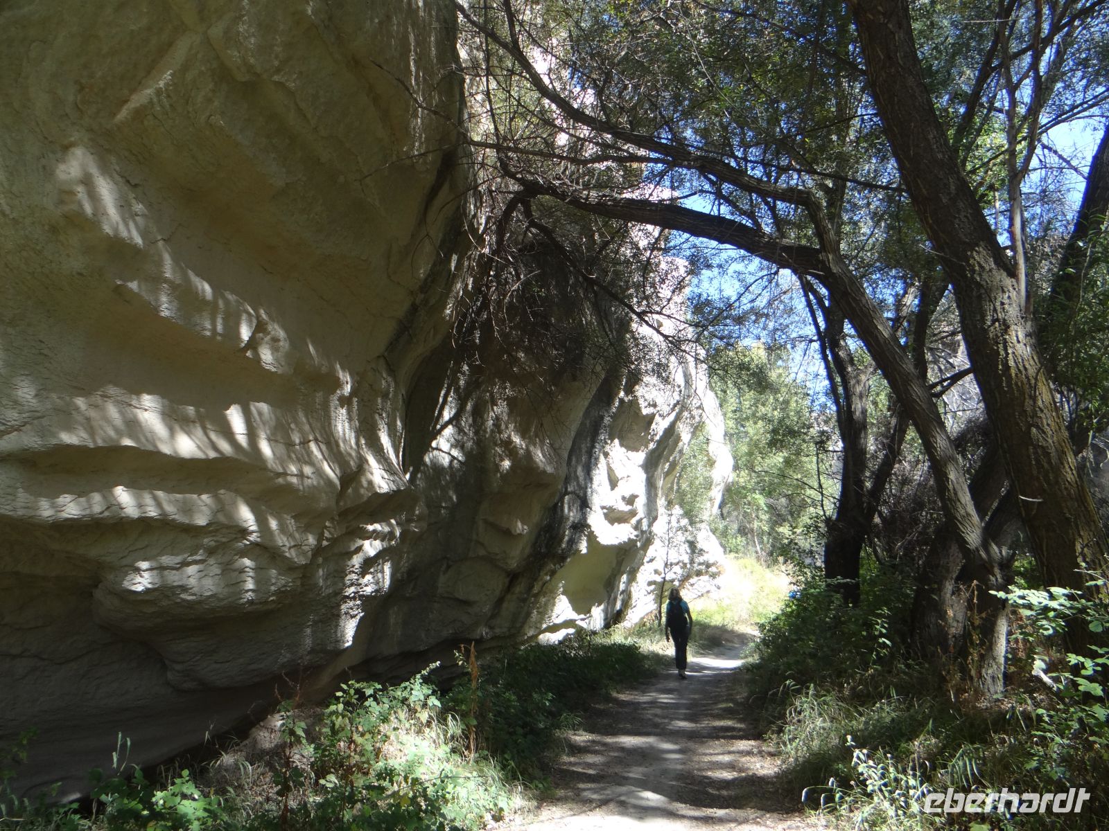 Kappadokien, vielfältige Wanderweg laufen wir im Gomeda-Tal.