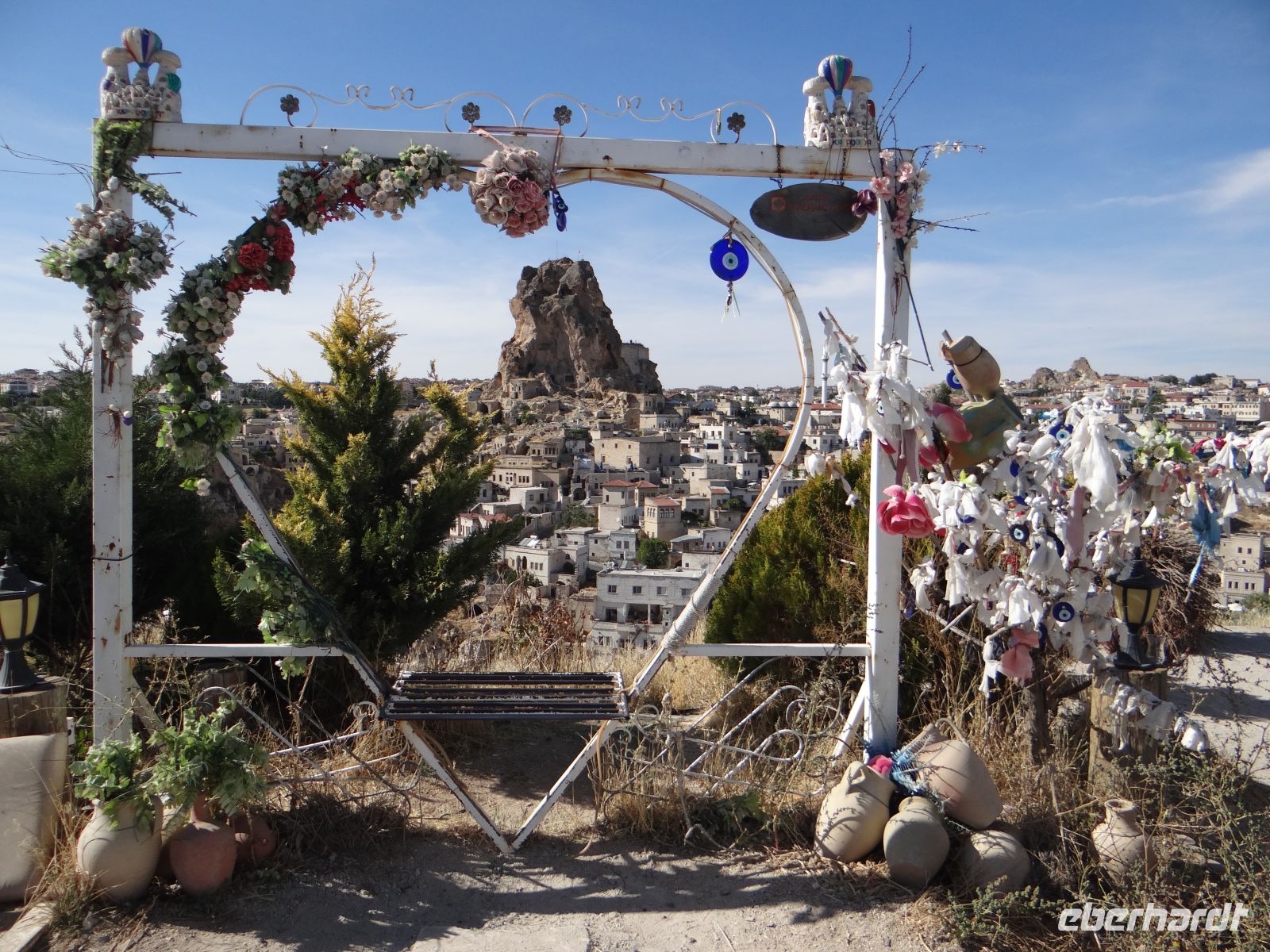 Kappadokien, Ortahisar, Kitsch as Kitsch can.