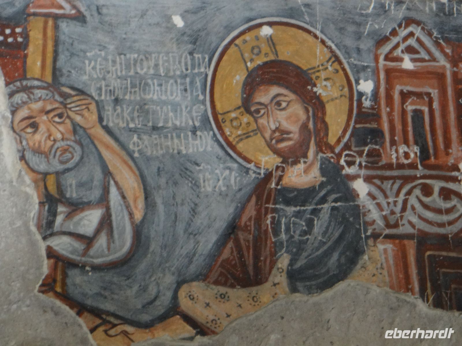 Kappadokien, Fresko im Keslik-Kloster