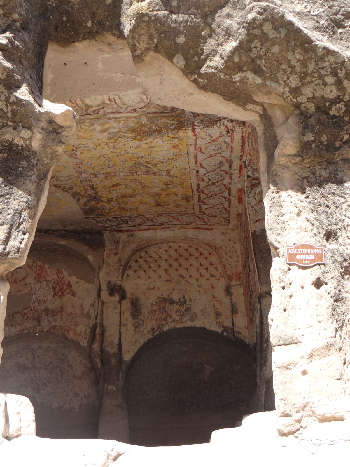 Kappadokien, die Stefanos-Kirche im Keslik-Kloster.