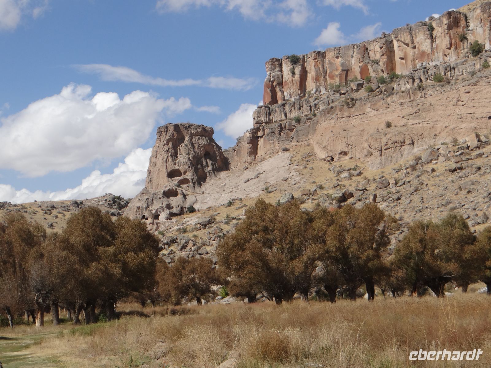 Kappadokien, das Ihlara-Tal öffnet sich.