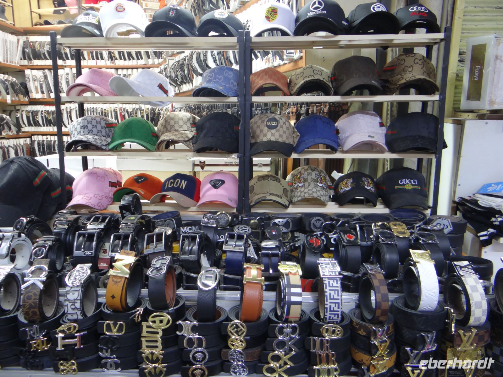 Kappadokien, Kayseri, Markenfetisch zu kleinen Preisen. 