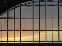 Der letzte goldene Schein der Reise, der uns all die Tage begleitet hat. 