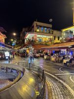 kleiner Platz beim Restaurant