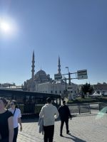 Blick auf Moschee Yeni Cami