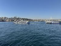 Start Bootsfahrt auf dem Bosporus