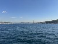 Blick auf Bosporus-Brücke