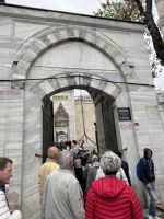 Eingang zur Blauen Moschee