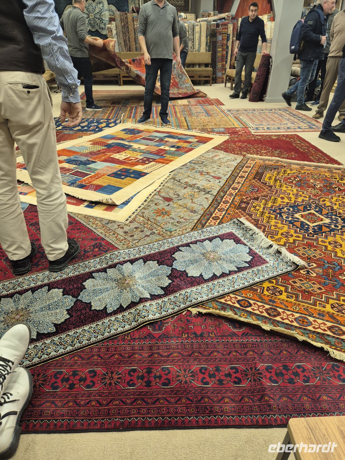 Teppichknüpfwerkstatt in Istanbul - Türkei