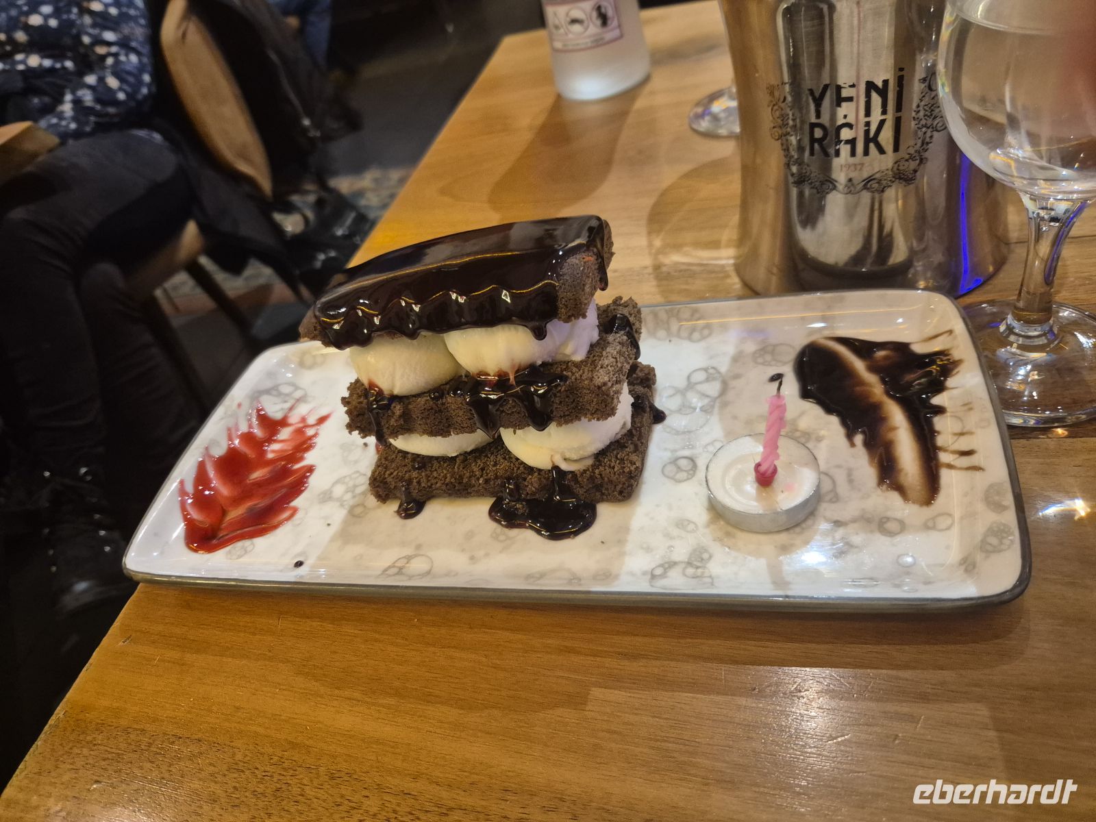 Unser Reiseleiter hat Geburtstag Istanbul - Türkei