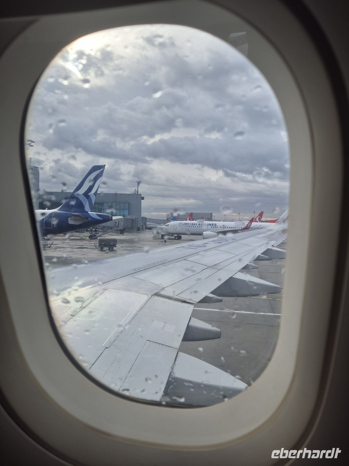 Am Flughafen Istanbul - Türkei