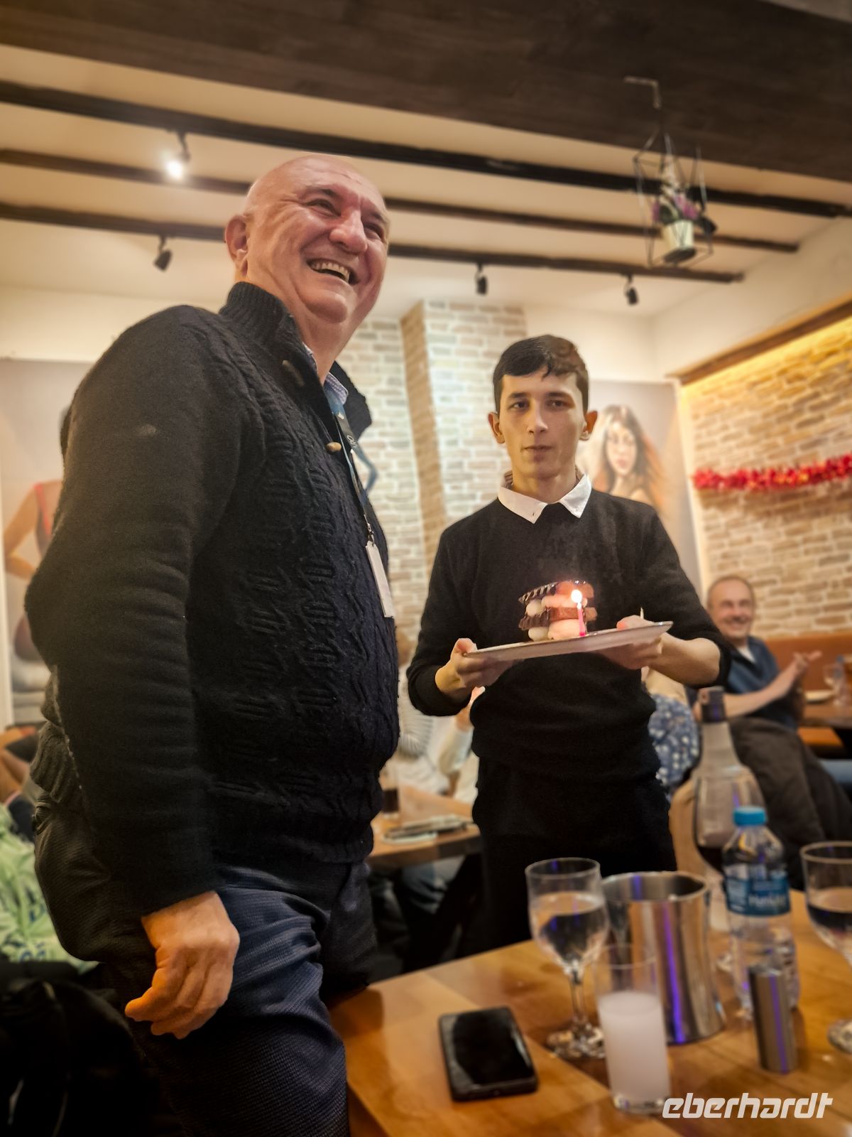 Unser Reiseleiter hat Geburtstag Istanbul - Türkei