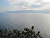 Bucht von Antalya und Taurus Gebirge