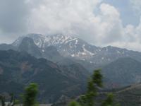 Schneegipfel im Taurusgebirge