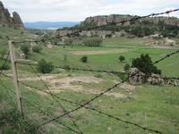 Stacheldraht als Abgrenzung