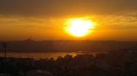 Sonnenuntergang über Istanbul
