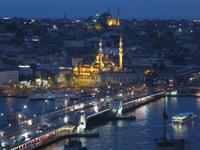 Blick auf Istanbul vom Galataturm
