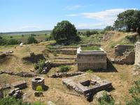 Besichtigung der antiken Ausgrabung von Troja