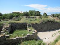 antiken Ausgrabung von Troja