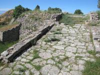 Besichtigung der antiken Ausgrabung von Troja