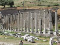 antiken Ausgrabungen von Asklepieion