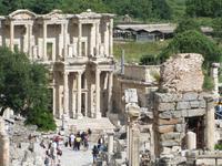 antiken Ausgrabungen von Ephesus