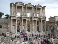 antiken Ausgrabungen von Ephesus