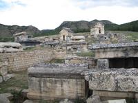 die Kalksteinterrassen von Pamukkale