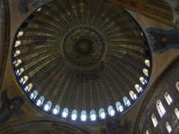 Prunkvolle Kuppel der Hagia Sophia