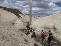 Abstieg ins Weiße Tal