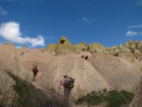 Während der Wanderung im Roten Tal