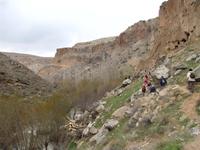 scharfe Felsen in der Ihlara-Schlucht