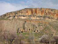 scharfe Felsen in der Ihlara-Schlucht