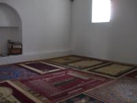 Gebetsraum in der Moschee von Seyitgazi